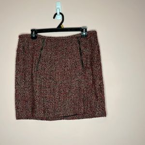 Willi Smith Plaid Skirt
